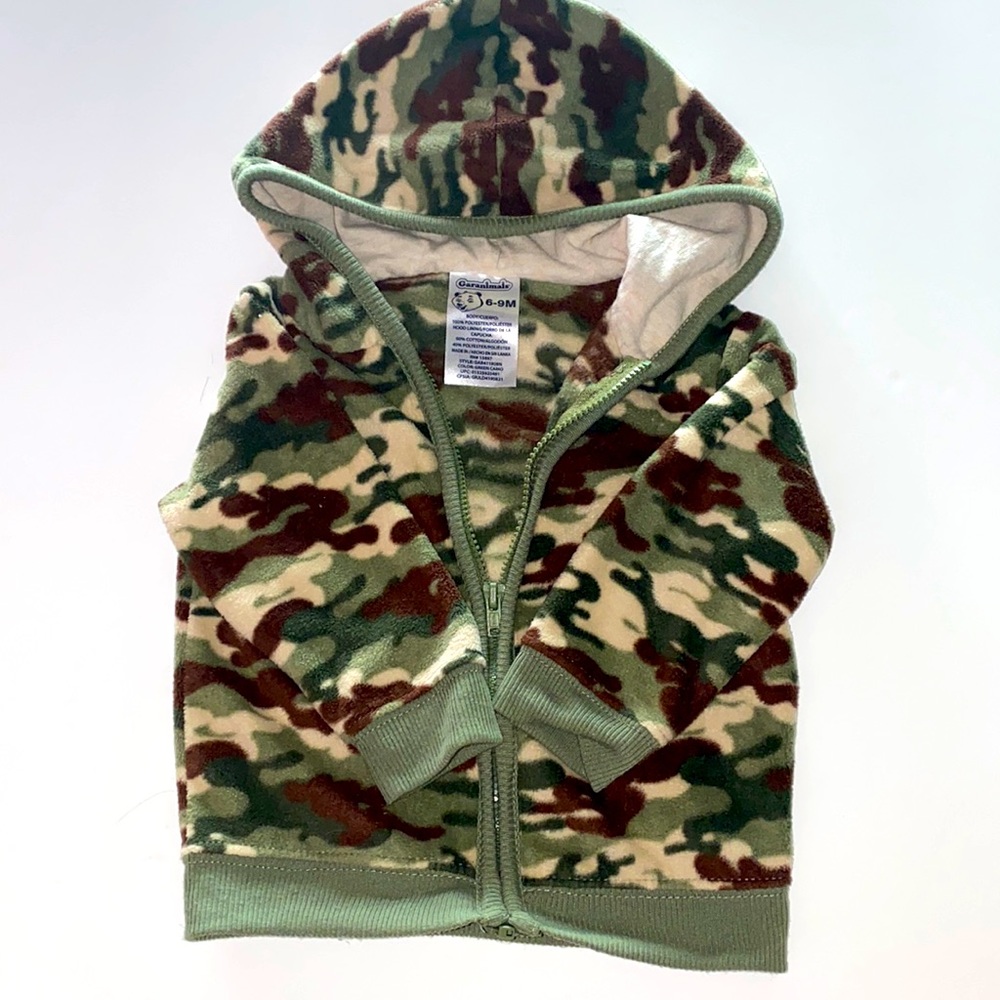 Boys Camo Jacket